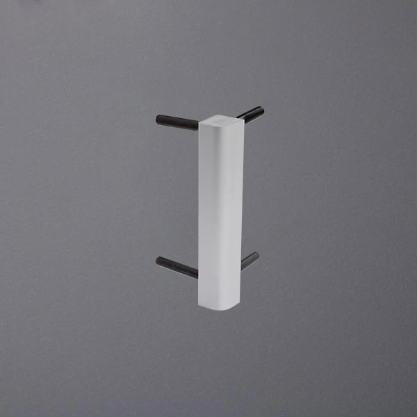 Ecke silber für Sockelleiste Square