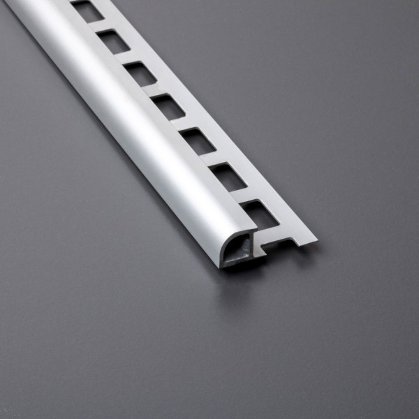 Rundprofil Aluminium silber eloxiert